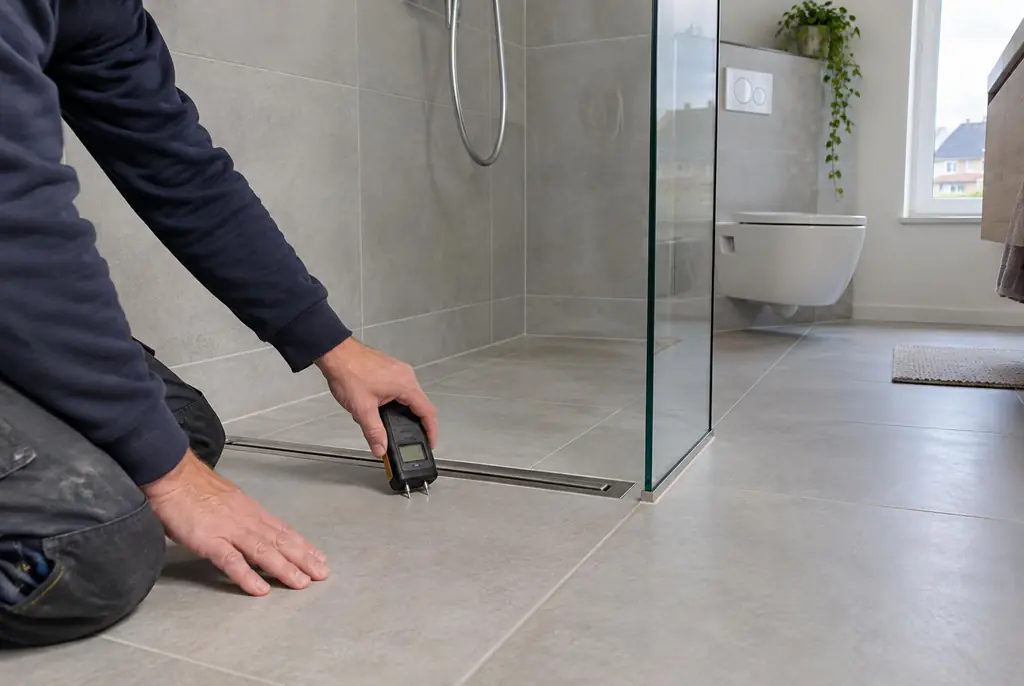 Lekdetectie Zoetermeer – badkamer in een nieuwbouwwoning